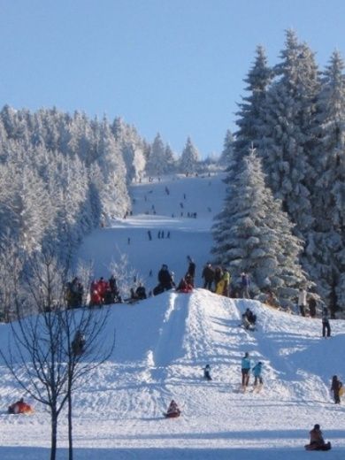 Wintersportzentrum Erbeskopf im Hunsrück