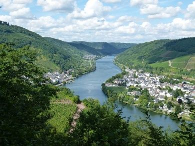 Hotels, Campingplätze und Ferienwohnungen an der Mosel