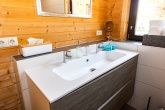 Ferienhaus Annika Bad Doppelwaschbecken
