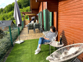 Ferienhaus Susi Terrasse