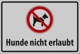 Hunde nicht erlaubt