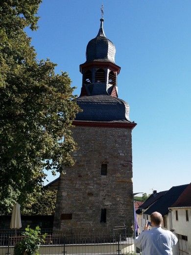 Der schiefste Turm der Welt - Gau-Weinheim