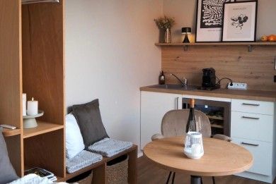 Modernes Tiny House Vita am Weingut