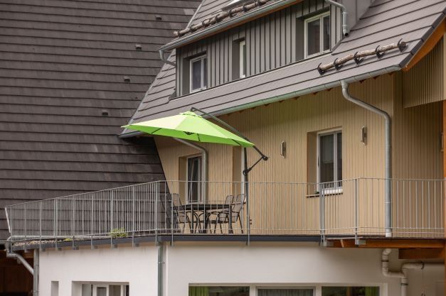 Terasse von Außen