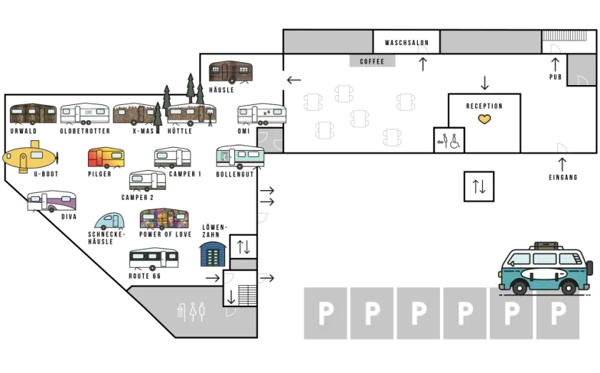 Campinghostel daheim