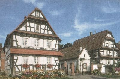 200 Jahre alter Fachwerkhof