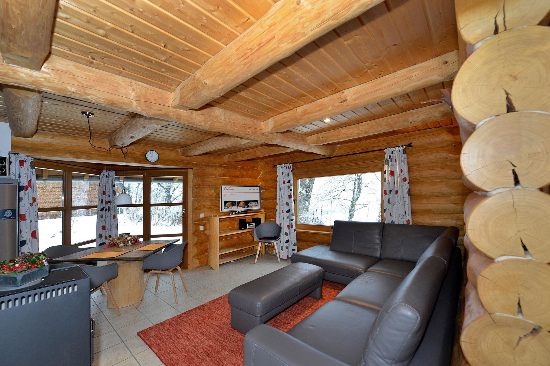 Kanadische Blockhäuser Winterberg