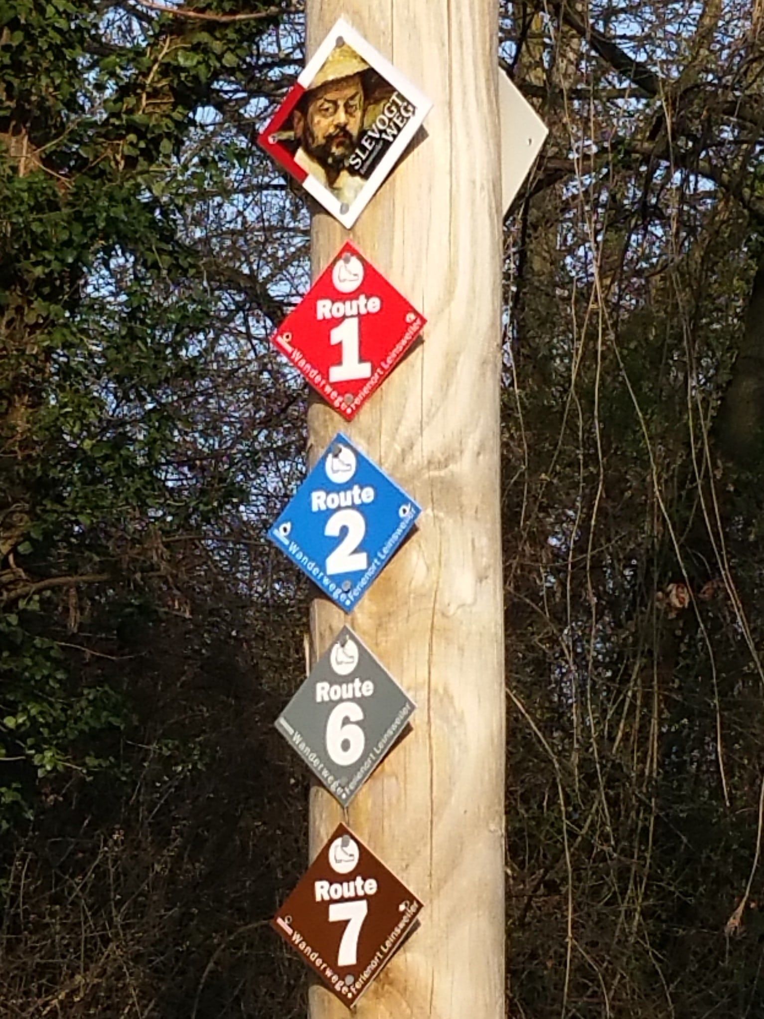 Wanderwge ohne Ende in der nahen Umgebung