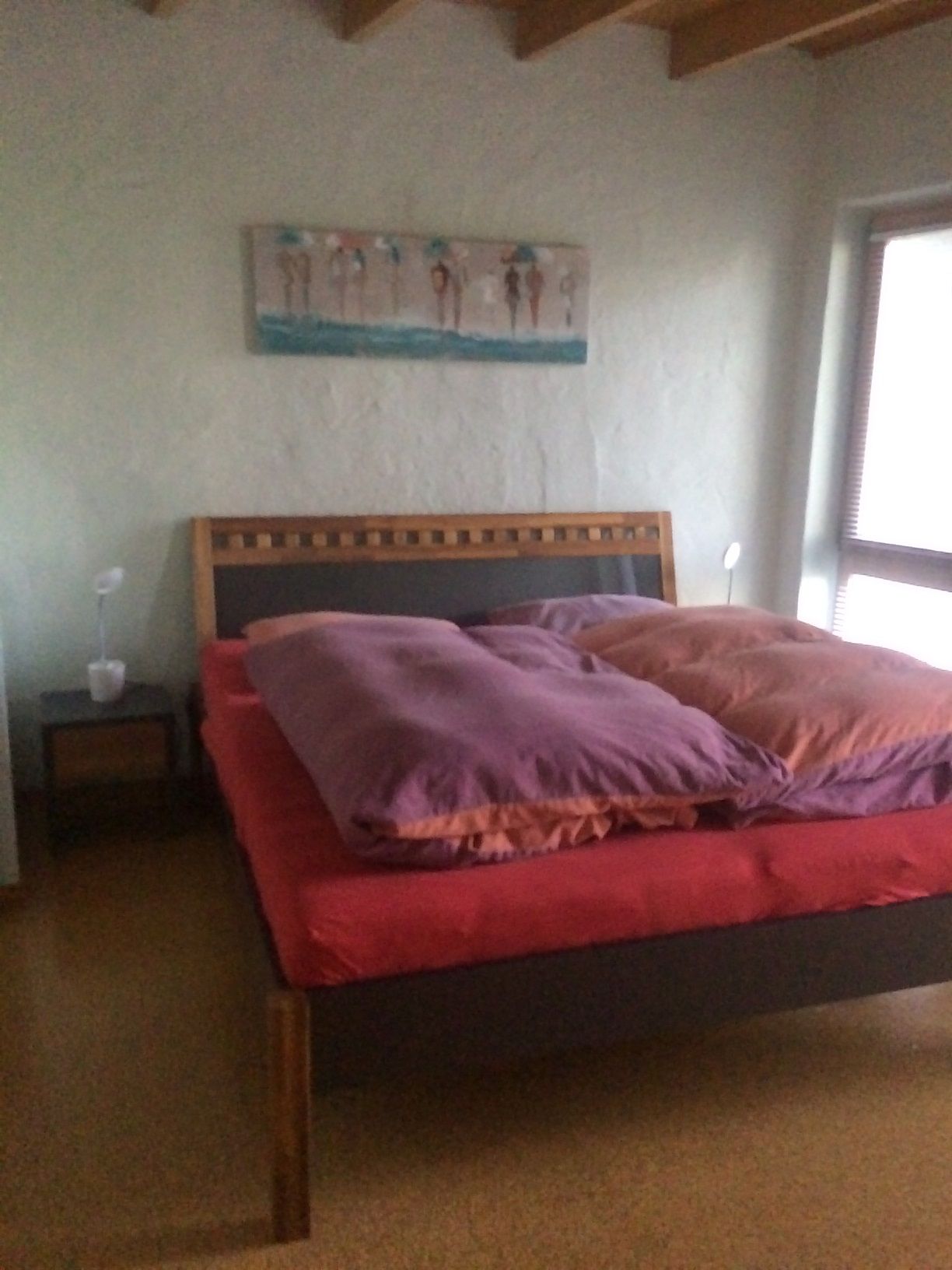 Schlafzimmer klein mit Ankleide und Bad
