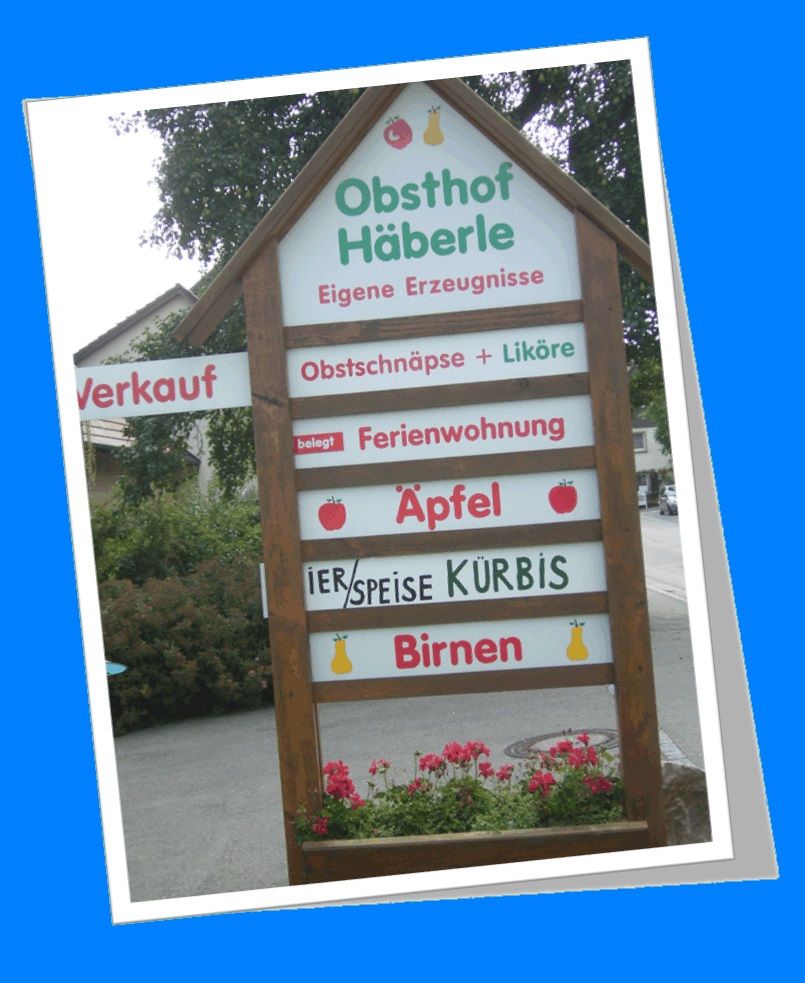 Ferienwohnung Obsthof Häberle