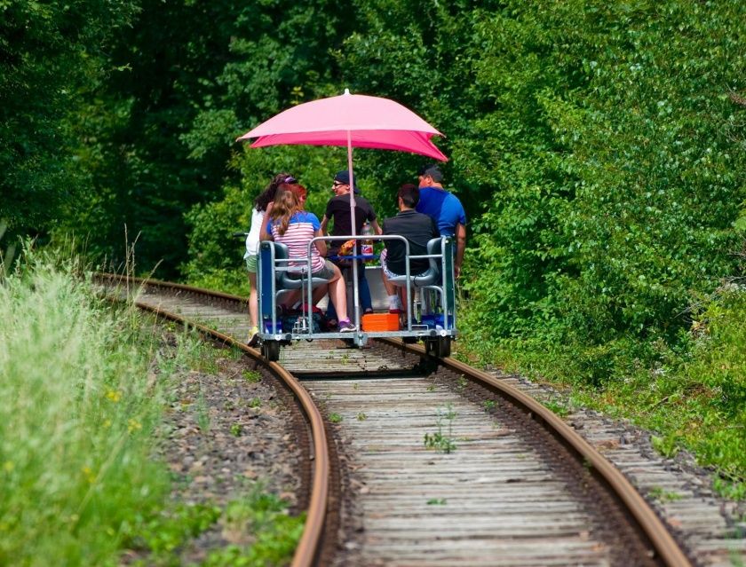 Draisinen-Erlebnis, Romantik & Genuss