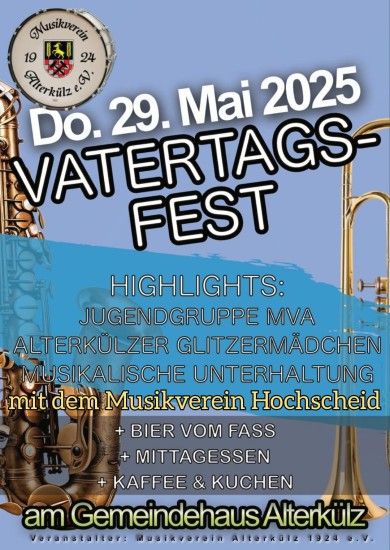 Vatertagsfest in Alterkülz