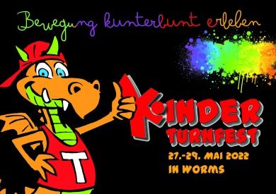 „Bewegung kunterbunt erleben“ auf dem Kinderturnfest in Worms 